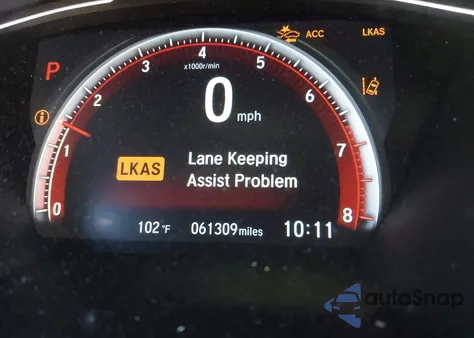 2019 Honda Civic Sport из США, поврежденный, VIN 19XFC2F87KE206680